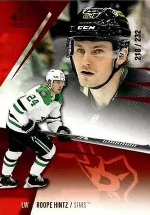 2023-24 SP Game Used - Red #57 - Roope Hintz - Dallas Stars
