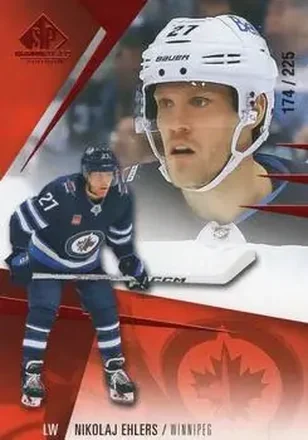 2023-24 SP Game Used - Red #61 - Nikolaj Ehlers - Winnipeg Jets