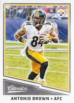 2017 Panini Classics #8 - Antonio Brown - Pittsburgh Steelers