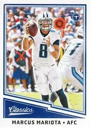 2017 Panini Classics #12 - Marcus Mariota - Tennessee Titans