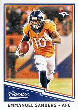 2017 Panini Classics #34 - Emmanuel Sanders - Denver Broncos