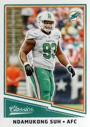 2017 Panini Classics #38 - Ndamukong Suh - Miami Dolphins