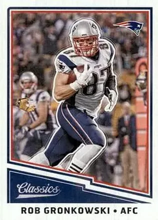 2017 Panini Classics #40 - Rob Gronkowski - New England Patriots