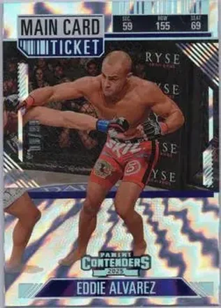 2025 Panini Contenders PFL - Main Card Ticket #71 - Eddie Alvarez