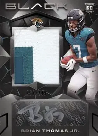 2024 Panini Black #207 - Brian Thomas Jr. - Jacksonville Jaguars