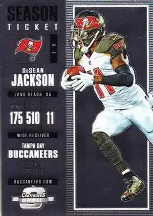 2017 Panini Contenders Optic #11 - DeSean Jackson - Tampa Bay Buccaneers