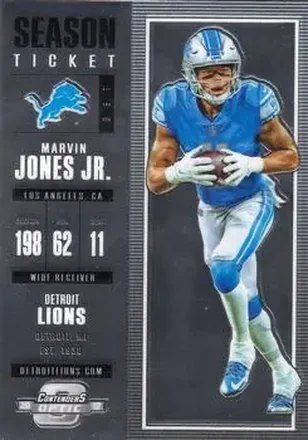 2017 Panini Contenders Optic #28 - Marvin Jones Jr. - Detroit Lions