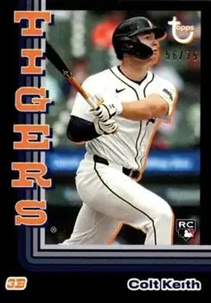2024 Topps Brooklyn Collection - Black #48 - Colt Keith - Detroit Tigers