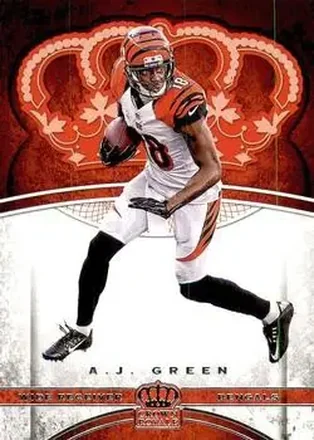 2017 Panini Crown Royale #3 - A.J. Green - Cincinnati Bengals