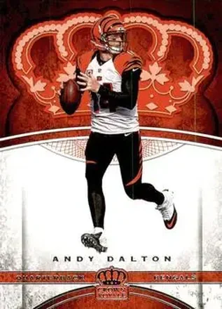 2017 Panini Crown Royale #4 - Andy Dalton - Cincinnati Bengals