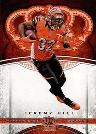2017 Panini Crown Royale #5 - Jeremy Hill - Cincinnati Bengals