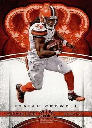 2017 Panini Crown Royale #6 - Isaiah Crowell - Cleveland Browns