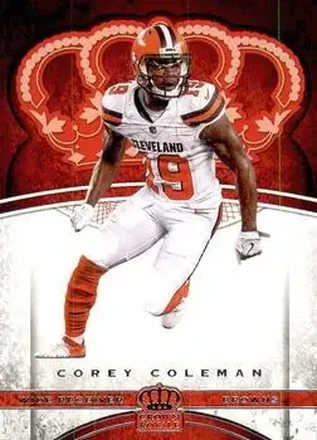 2017 Panini Crown Royale #7 - Corey Coleman - Cleveland Browns
