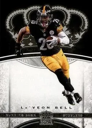 2017 Panini Crown Royale #9 - Le'Veon Bell - Pittsburgh Steelers