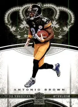 2017 Panini Crown Royale #10 - Antonio Brown - Pittsburgh Steelers