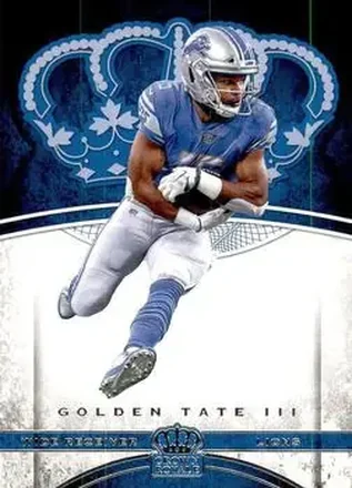 2017 Panini Crown Royale #15 - Golden Tate III - Detroit Lions