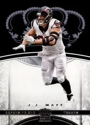 2017 Panini Crown Royale #21 - J.J. Watt - Houston Texans