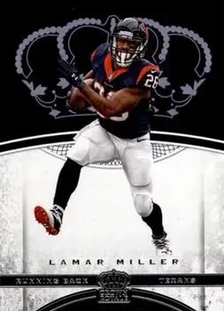 2017 Panini Crown Royale #23 - Lamar Miller - Houston Texans