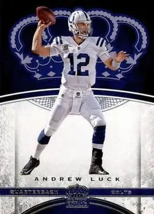 2017 Panini Crown Royale #24 - Andrew Luck - Indianapolis Colts