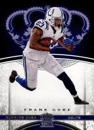 2017 Panini Crown Royale #25 - Frank Gore - Indianapolis Colts