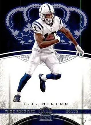 2017 Panini Crown Royale #26 - T.Y. Hilton - Indianapolis Colts