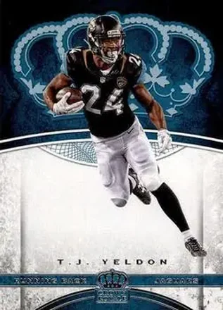 2017 Panini Crown Royale #29 - T.J. Yeldon - Jacksonville Jaguars