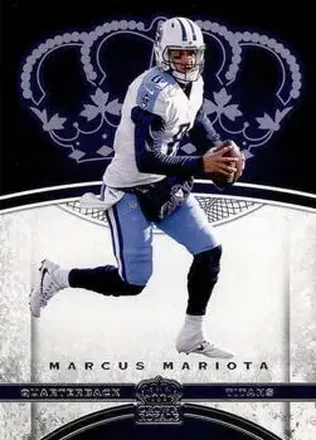 2017 Panini Crown Royale #30 - Marcus Mariota - Tennessee Titans