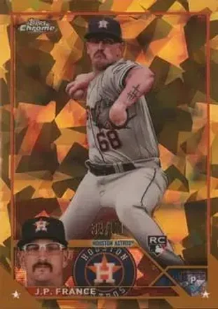 2023 Topps Chrome Update Sapphire Edition - Gold #USCS159 - J.P. France - Houston Astros
