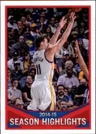 2015-16 Panini NBA Sticker Collection #5 Klay Thompson