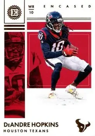 2017 Panini Encased #26 - DeAndre Hopkins - Houston Texans