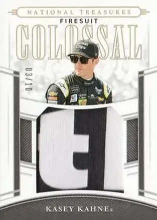 2020 Panini National Treasures - Colossal Race Used Firesuits Prime #CRU-KK - Kasey Kahne - Hendrick Motorsports
