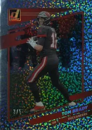 2021 Clearly Donruss - Holo Gold #44 - Tom Brady - Tampa Bay Buccaneers