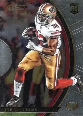 2017 Panini Select #1 - Joe Williams - San Francisco 49ers