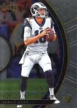2017 Panini Select #3 - Jared Goff - Los Angeles Rams