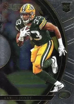 2017 Panini Select #5 - Aaron Jones - Green Bay Packers