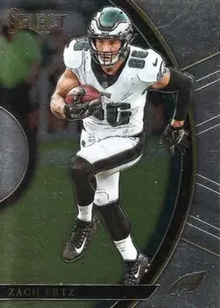 2017 Panini Select #8 - Zach Ertz - Philadelphia Eagles