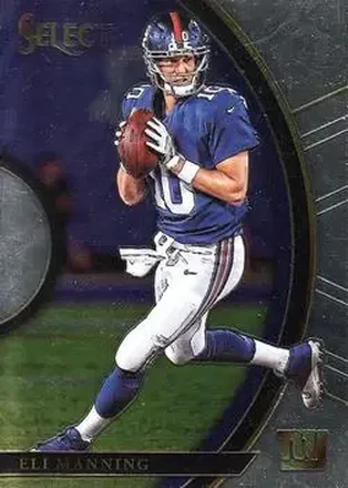2017 Panini Select #18 - Eli Manning - New York Giants