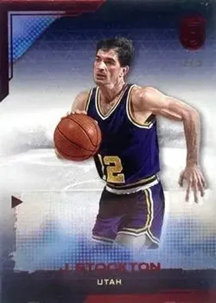 2023-24 Topps 3 - Red #32 - John Stockton - Utah Jazz