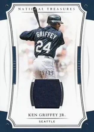 2017 Panini National Treasures #136 - Ken Griffey Jr. - Seattle Mariners