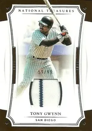 2017 Panini National Treasures #140 - Tony Gwynn - San Diego Padres