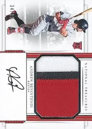 2017 Panini National Treasures #151 - Andrew Benintendi - Boston Red Sox