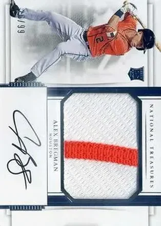 2017 Panini National Treasures #154 - Alex Bregman - Houston Astros
