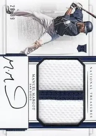 2017 Panini National Treasures #161 - Manuel Margot - San Diego Padres