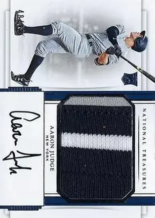 2017 Panini National Treasures #162 - Aaron Judge - New York Yankees