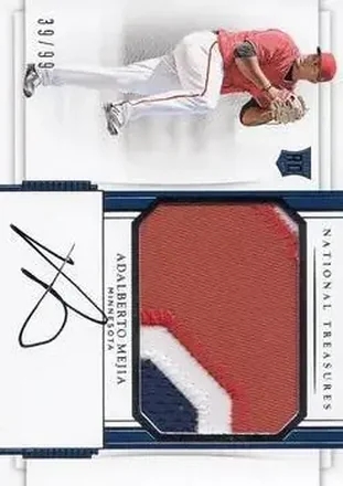 2017 Panini National Treasures #172 - Adalberto Mejia - Minnesota Twins