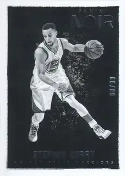 2015-16 Panini Noir #10 Stephen Curry