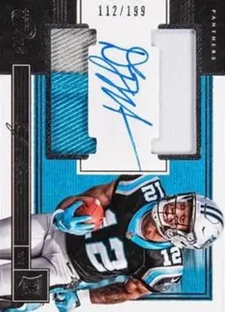2018 Panini One #57 - DJ Moore - Carolina Panthers