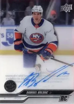 2023-24 Upper Deck Clear Cut #CC-BC - Samuel Bolduc - New York Islanders