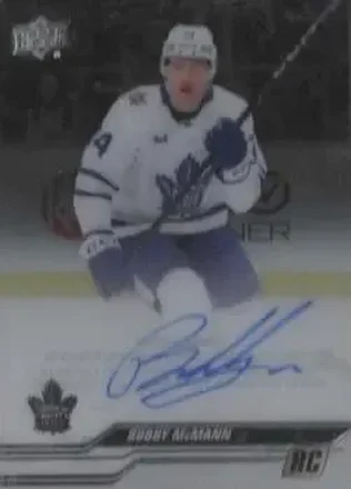 2023-24 Upper Deck Clear Cut #CC-BY - Bobby McMann - Toronto Maple Leafs