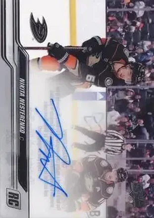 2023-24 Upper Deck Clear Cut #CC-NN - Nikita Nesterenko - Anaheim Ducks